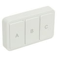 thumbnail image 1 of Botón de escena inteligente inalámbrico uso conveniente Durable Fácil instalación Botón de escena inteligente Operación simple para ZigBee para el hogar, 1 of 8