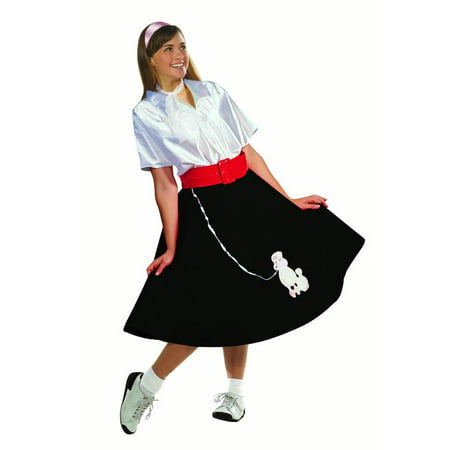 Poodle Skirt with Shirt Costume