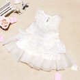 thumbnail image 2 of 0-2T Infant Baby Girl Bow Lace Ball Gown Princess Dresses, 2 of 5