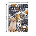 thumbnail image 3 of Stylish Absorbent Pads for Pet Accidents, Hawaiian Rainforest Patterns That Hide Stains, Machine Washable, 24" x35", 3 of 8
