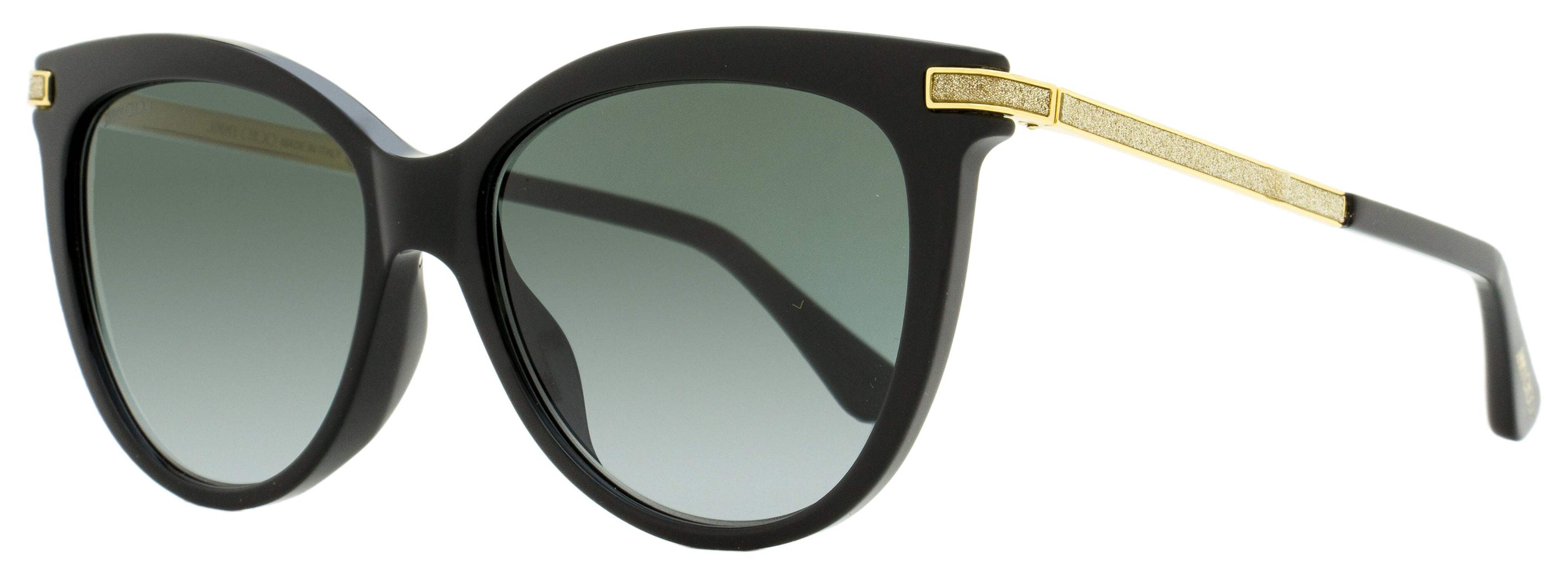 Jimmy Choo Plastic Womens Square Sunglasses Black 58mm Adult  display picture 2