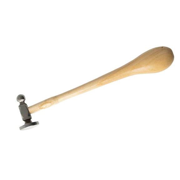 lanema Iron Head Jewelry Making Hammer with Wood Grip for Artisans Metalworking Tool
