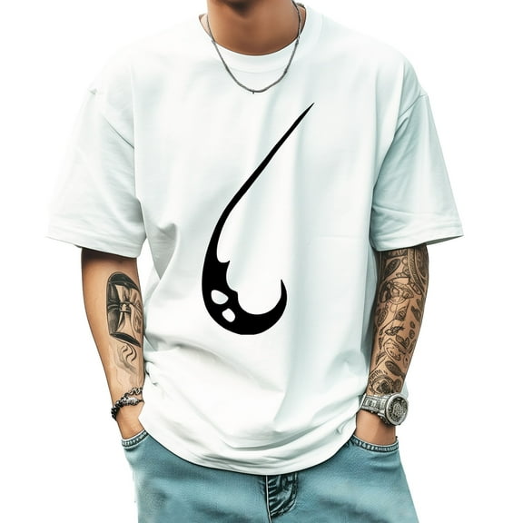 Graphic Tees for Men Summer New Print Casual Tee Fashion Trend Sports Shirt Select