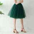 thumbnail image 3 of Women's Large Tulle Tutu Skirt - for Ballet, Dance, Evening, Party, Casual Wear, One Size, Polyester Fibre, 3 of 6