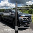 thumbnail image 4 of Antena Bullet para coche, camión, bandera estadounidense, color negro mate, 4 of 7