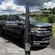 thumbnail image 4 of Antena Bullet para coche, camión, bandera estadounidense, color negro mate, 4 of 7
