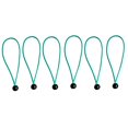thumbnail image 2 of 6pcs/set 15cm/5.9 inch Strong Durable Ball Cords Travel Luggage Ties Rope Tent Accessories - Green, 2 of 8