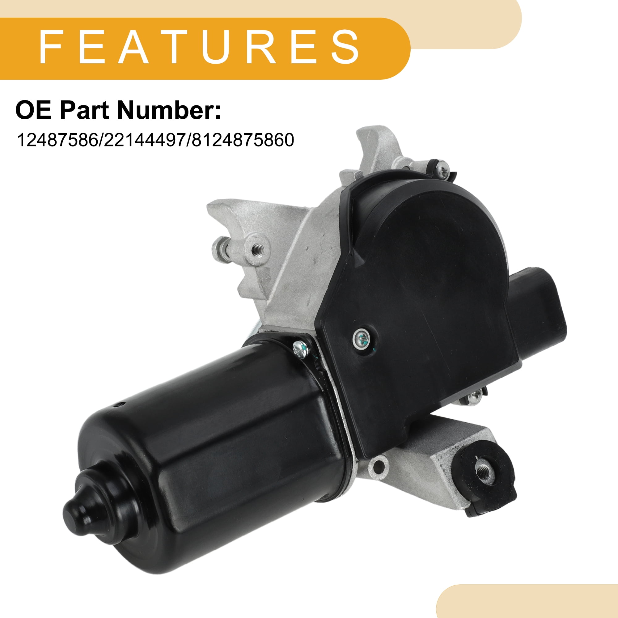 Unique Bargains Windshield Wiper Motor Replacement for Chevrolet Express and for GMC 5 Pin