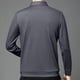 thumbnail image 4 of Blusa y camisa de manga larga con cuello vuelto para hombre, informal, con estampado y cremallera, de poliéster., 4 of 9