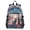 Elk Under Night Sky, variant on JIALIOU 14" Laptop Backpack Waterproof Airline Approved Stylish Casual Daypack for Travel Business College Work, Abstract Bronze Geometric