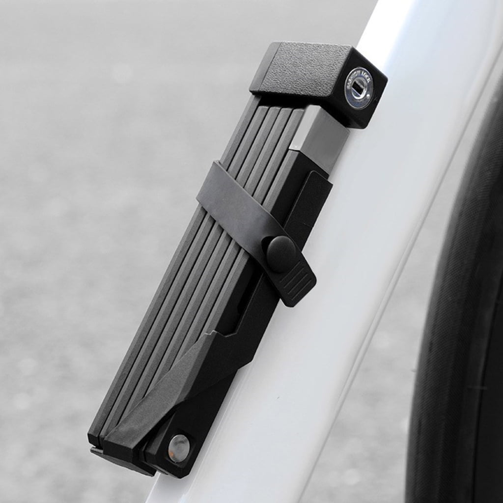 Yammee Folding Bike Lock with 3 Key High Security Scooter Lock Heavy Duty Bike Chian Lock for Electric Bike Scooter Motorcycle
