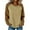 Coffee, variant on Women's Long Sleeve T-Shirt, Color Block Raglan Sleeve Tee, Casual Oversized Round Neck Patchwork Top, Loose Fit Shirt for Spring Autumn Fall Beige L