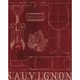 thumbnail image 2 of Fabiano, Marco 20x24 Gold Ornate Wood Framed with Double Matting Museum Art Print Titled - Wine Blueprint IV, 2 of 4