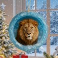 thumbnail image 3 of Fwttom Animal Christmas Ornaments - Cute Little Animals Hanging Christmas Tree Decorations, 2D Flat Small Accessories Xmas Holiday Decor, 3 of 9