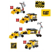 Cat®: Screw Truck 4-In-1 Set - Theo Klein 23 Piece Assembly Construction Toy With Toolbox, Including Digger & Dumper, Kids Pretend Play, Toys For Children Aged 3+