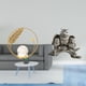 thumbnail image 2 of Estatua de bola de cristal, escultura de resina, figura de búho, artesanía animal, decoración artística, base estable, ideal para el hogar, la oficina, 2 of 8