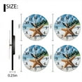 thumbnail image 2 of Battery Operated Analog Wall Clocks Non-Ticking Silent Modern Clock Decorative for Home,Office-Starfish Sitting On The Sand(14inch), 2 of 4