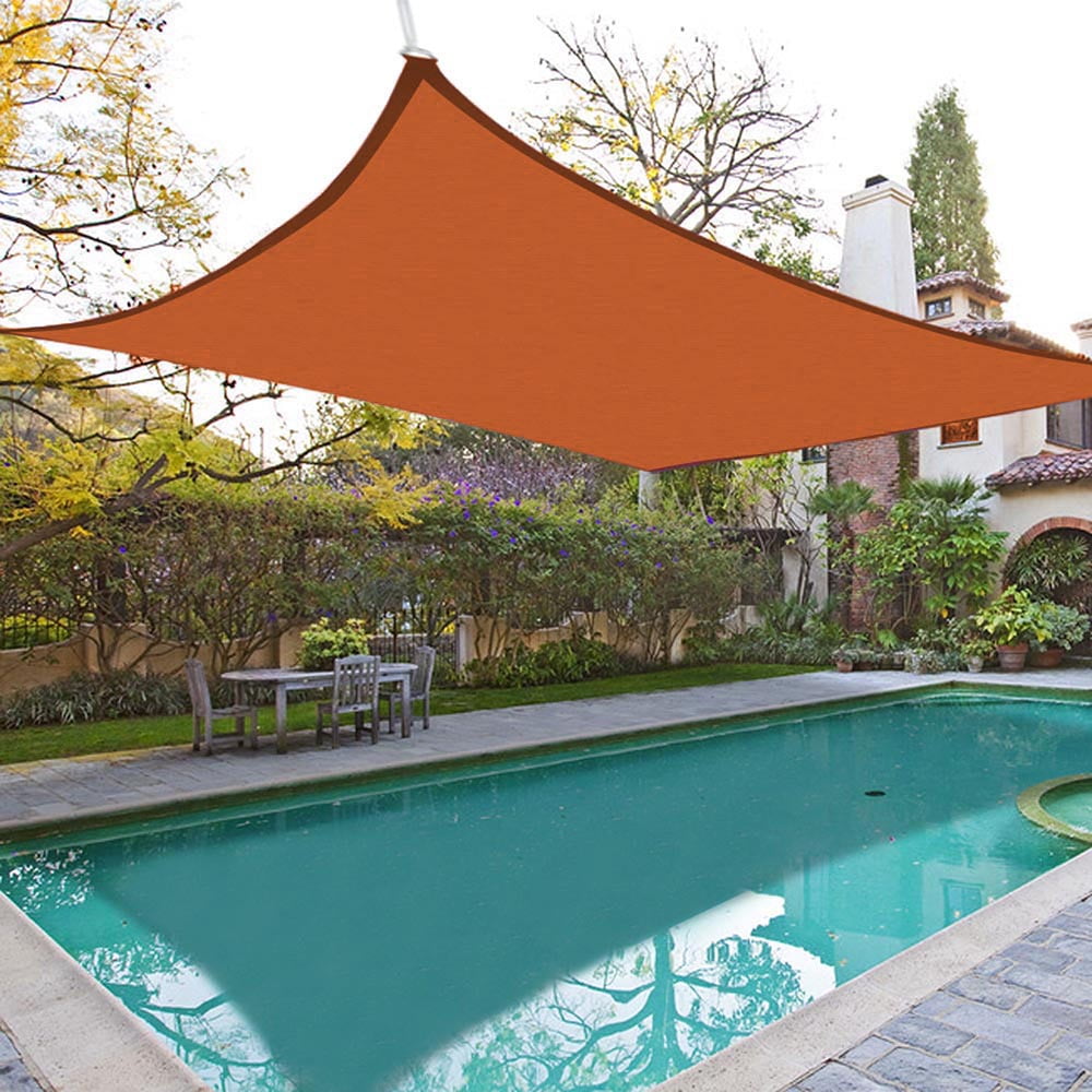 Rectangle Sun Shade Sail 10x13' (with hardware kit) for UV Ray