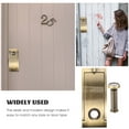 thumbnail image 4 of Parvistic Door Knocker Zinc Alloy Security Door Knocker Front Door Knocker With Peephole, 4 of 11
