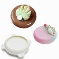 thumbnail image 4 of 1set Round Silicone Cake Mold For Mousses Ice Cream Chiffon Cakes Baking Pan Decorating Accessories Bakeware Tools, 4 of 5