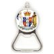 thumbnail image 1 of Nueva Zelanda Oceania National Emblem Acero inoxidable Metal cerveza tapa sacacorchos, 1 of 3