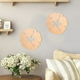 thumbnail image 4 of XYAIYT Wooden Sand Wall Art Thick Round Wall Decoration for Kitchen Living Room Bedroom Stylish Themed Decor for Indoor or Outdoor Use, 4 of 5