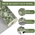 thumbnail image 5 of GlowSol 6' x 9' Area Rug Vintage Medallion Area Rugs Floral Rug Soft Foldable Area Rugs for Dining Room Home Office, Green, 5 of 6