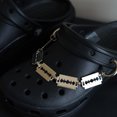 thumbnail image 4 of MasteelfCA 2 Pcs Chaînes de Chaussures Style Punk Charmes de Chaussures Bijoux de Mode Ornements, 4 of 8