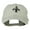 Khaki, variant on Fleur de lis Embroidered Cap - Red OSFM