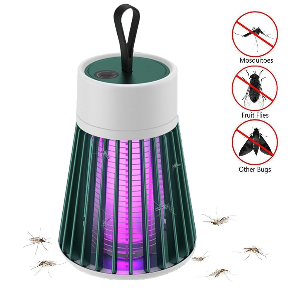 Melliful Bug Zapper, Mosquito Zapper & Fly Zapper Portable Indoor Bug Zapper LED Fly Trap