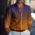 thumbnail image 3 of Camisa casual para hombre serie rojo blanco negro nuevo diseñador ropa casual suave cómoda moda otoño e invierno S-5XL, 3 of 5