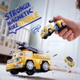 thumbnail image 6 of Gelomee Transforming Toys for 4-7 Year Old Boys, Magnetic Robots Toys for Kids, Easy to Assembly, Ideals Birthday Gift Aged 3-8 Years Old, 6 of 10