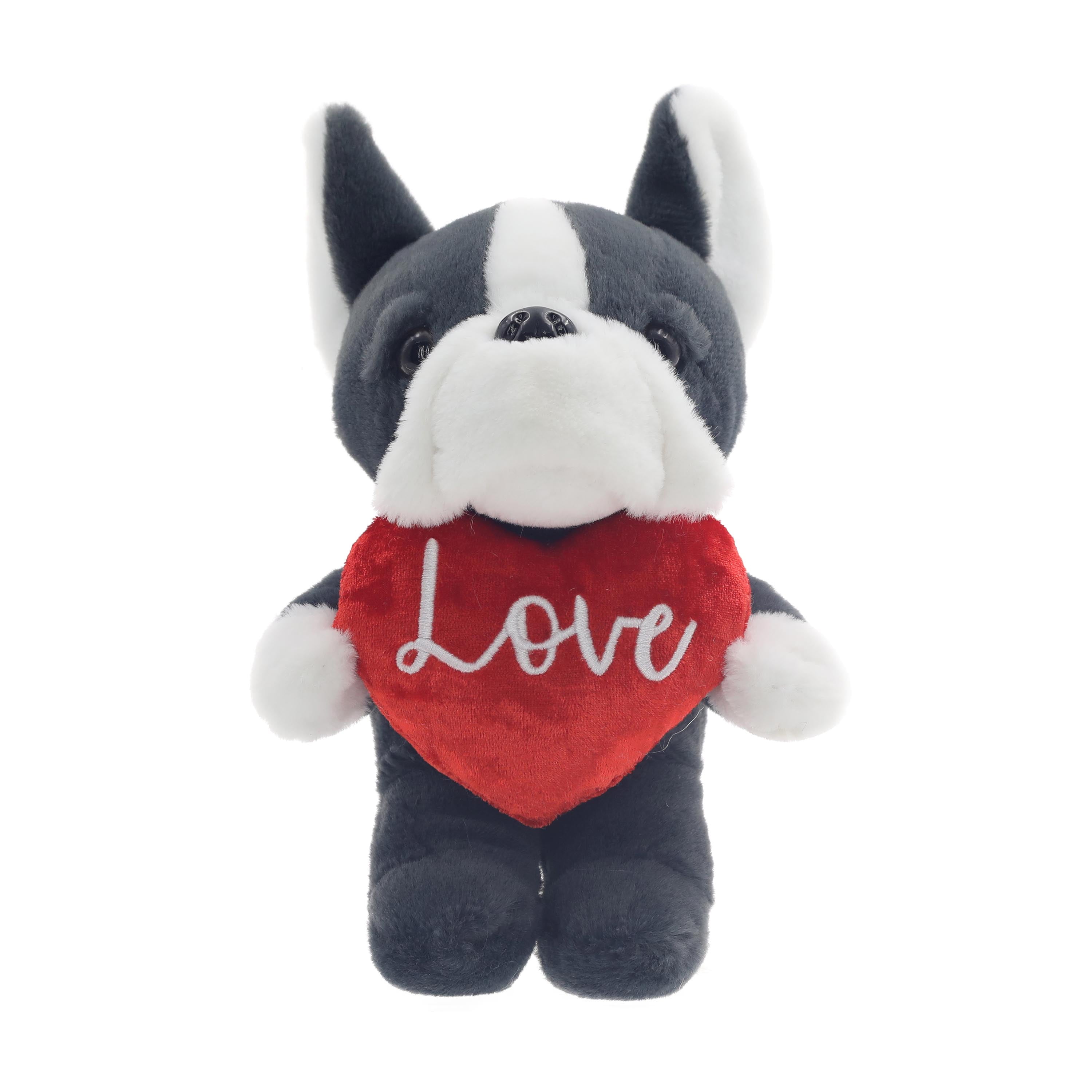 Bulldog Plush and Valentine Mug Two-Piece Set, Way to Celebrate