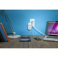 Quirky VpconWh01 Pivot Power Contort Surge Protector with 2 USB Ports