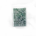 thumbnail image 2 of Green Glitter Dice with White Pips Squared Corners D6 16mm (5/8in) Pack of 50 Wondertrail, 2 of 2