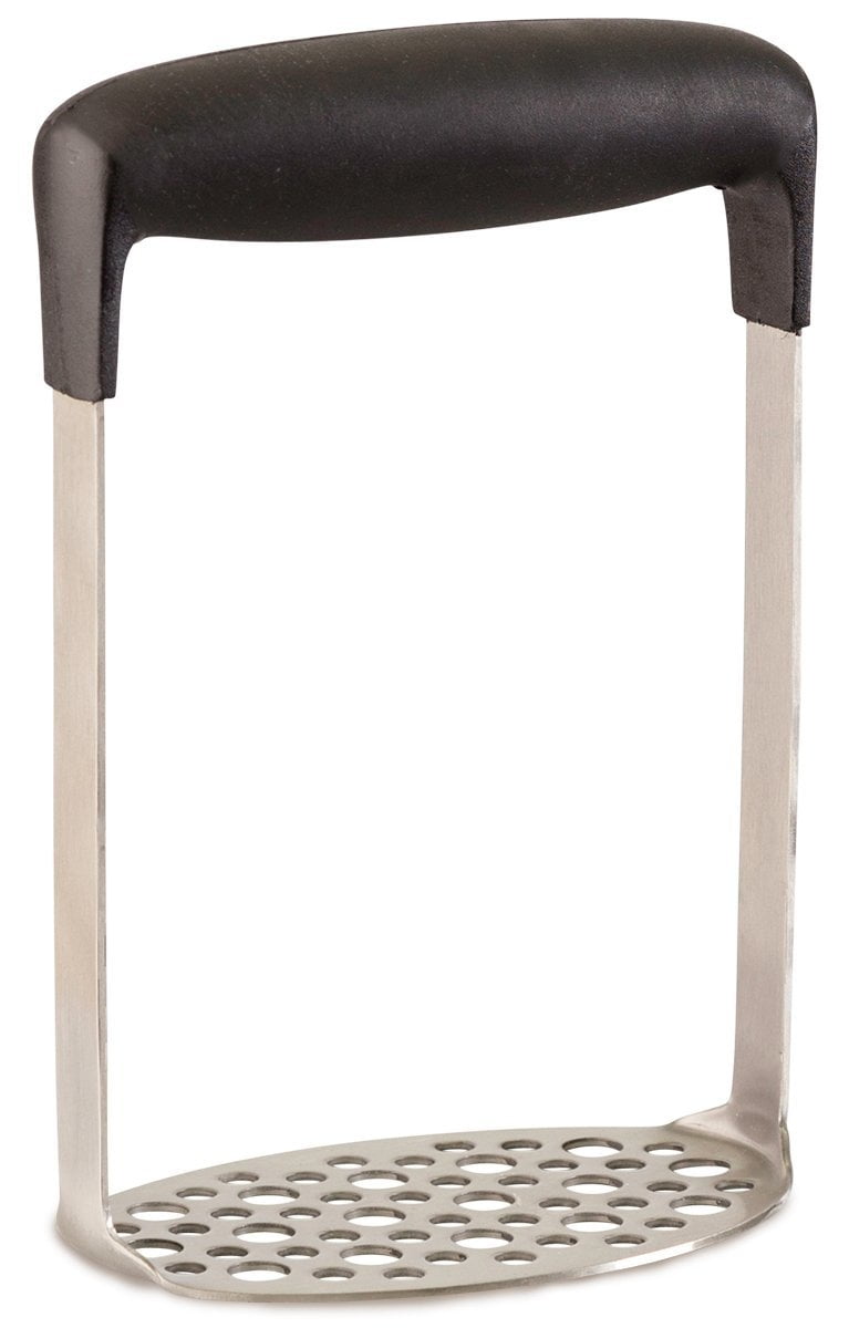 Stainless Steel Potato Masher, Ricer with Broad and Ergonomic