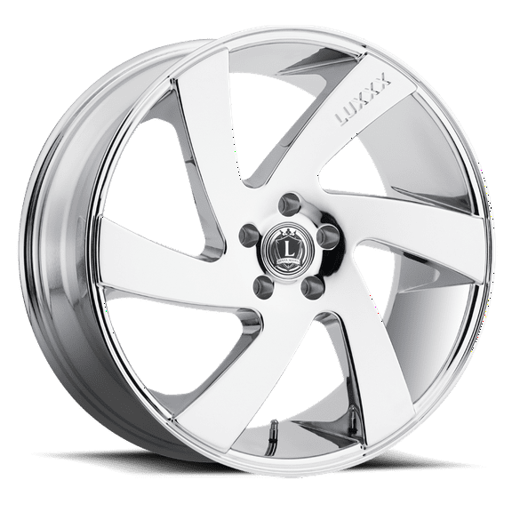 LUXXX ALLOYS 10 24X10 6X139.7 30ET 78.1CB CHROME WHEEL