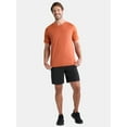 thumbnail image 2 of Athletic Works Men's and Big Men's Mesh Tennis Tee with Short Sleeves, Sizes S-3XL, 2 of 5