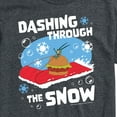 thumbnail image 3 of SpongeBob SquarePants - Dashing Through The Snow Plankton Christmas - Men's Short Sleeve Graphic T-Shirt, 3 of 6