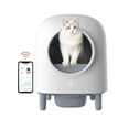 thumbnail image 1 of 6L Electronic Pet Cat Litter Box Automatic Self Cleaning Semi-closed Petree Cat Tray Pet Toilet Smart APP Control Pet Supplies ShopWise Round, 1 of 6