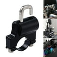 thumbnail image 2 of KRONDO Motorcycle Helmet Lock Universal Bicycles Theft Fixed Lock Multi-Function Metal Electric Black 2 Key Security Set, 2 of 9