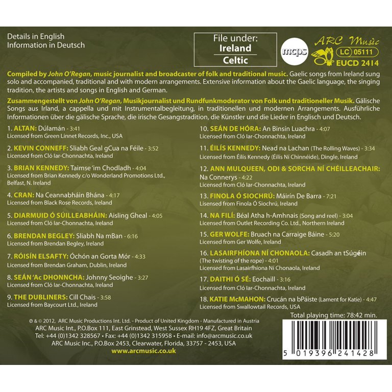 Various Artists - Gaelic Ireland - Music & Performance - CD 