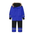 thumbnail image 6 of Zwiiyzr Kid'S Snowsuits Boys Girls Ski Suits Jackets Colorful Waterproof Coats Jumpsuits Winter Snowboarding Outdoor For 1-15 Years Blue, 6 of 7