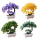 thumbnail image 4 of Gwong Decoración hogareña Simulación Fake Potted Bonsai Tree Artificial Planta de escritorio Ornamento Decoración para el hogar Gwong 21006284, 4 of 6