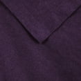 thumbnail image 4 of BNM Flannel Cotton Solid Duvet Set, Full/Queen, Purple, 4 of 9