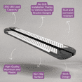 thumbnail image 6 of Erkul 5.2" Running Boards for Hyundai Santa Cruz 2022-2024 - 350 lb Heavy Duty Aluminum Wide Side Steps Nerf Bars | No-Drill Installation | Mounting Brackets Included - Silver, 6 of 6