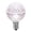 Pure White, variant on Vickerman G50 LED Blue Replacement Bulb, E17/C9 Nickel Base, 120V, .8 Watts, package of 25
