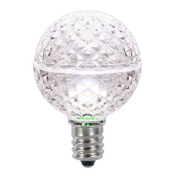 Vickerman G50 LED Pure White Replacement Bulb, package of 25