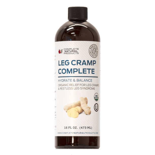 Leg Cramp Complete Natural Liquid Organic Amish Muscle, Foot & Leg