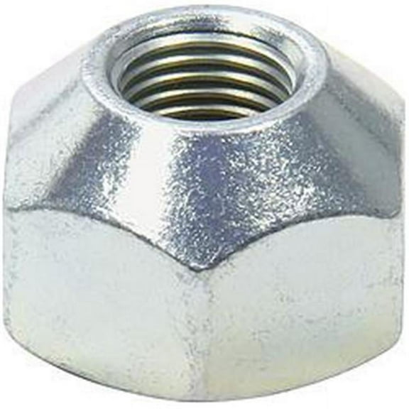Allstar Performance ALL44103-100 Lug Nut - 12 mm x 1.25 Thread - 1 in Hex Head - 45 Degree Seat - Open End - Steel - Zinc Oxide - Set of 100